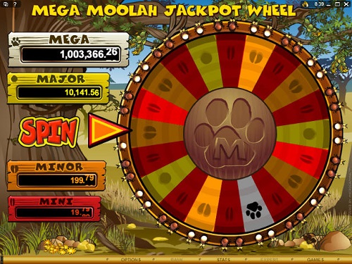 Mega Moolah Jackpot Bonus